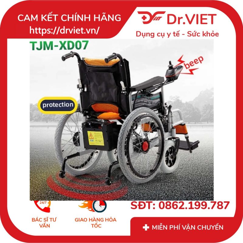 Xe lăn điện Tajermy TJM-XD07