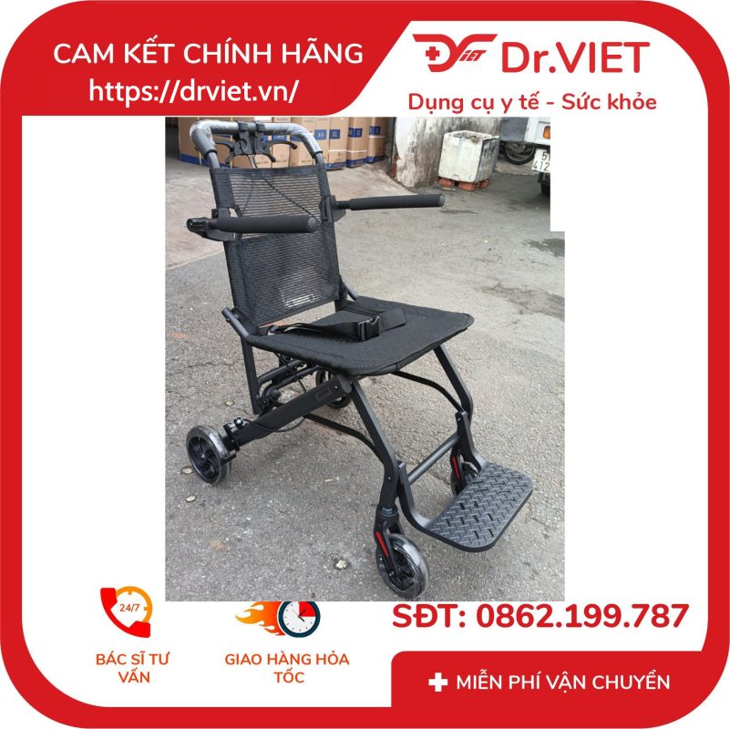 Xe Lăn Du Lịch Lucass X-186L 10 Xe Lăn Du Lịch Lucass X-186L