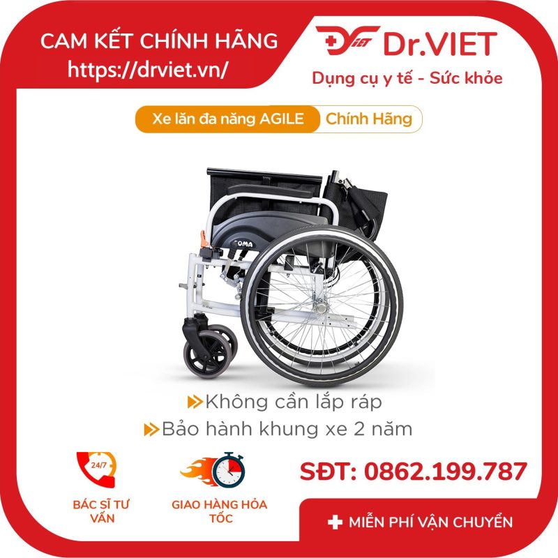 Xe Lăn Karma Soma Agile Pro