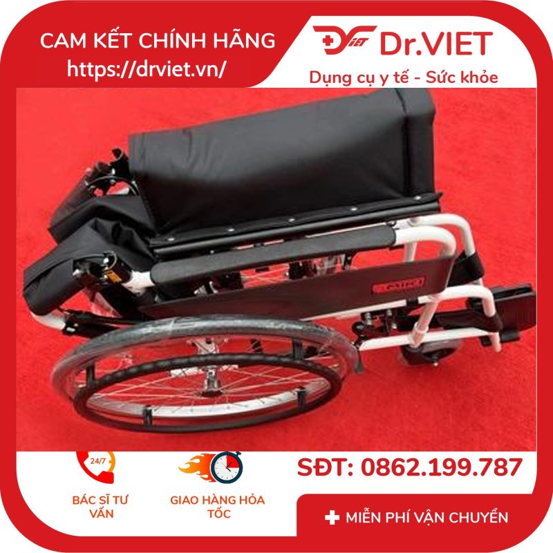 Xe lăn Miki Nhật Bản VA-1L 12 Xe lăn Miki Nhật Bản VA-1L