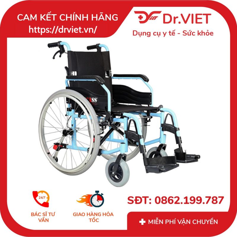 Xe Lăn Nhôm Cao Cấp Lucass X-203 10 Xe Lăn Nhôm Cao Cấp Lucass X-203