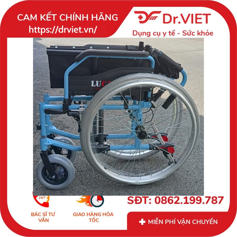 Xe Lăn Nhôm Cao Cấp Lucass X-203 14 Xe Lăn Nhôm Cao Cấp Lucass X-203