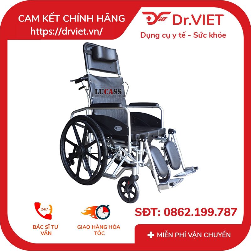 Xe lăn tay đa năng Lucass X-7L 9 Xe lăn tay đa năng Lucass X-7L