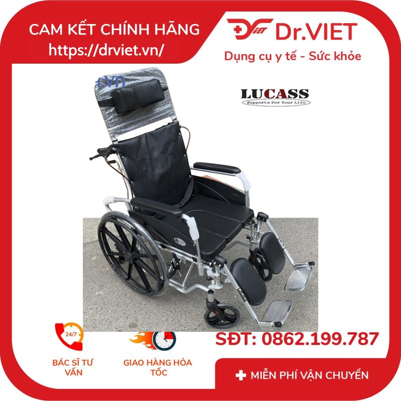 Xe lăn tay đa năng Lucass X-7L 11 Xe lăn tay đa năng Lucass X-7L