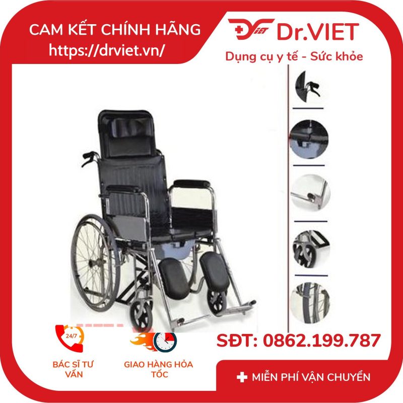 Xe lăn tay đa năng Lucass X8C/ X8CB