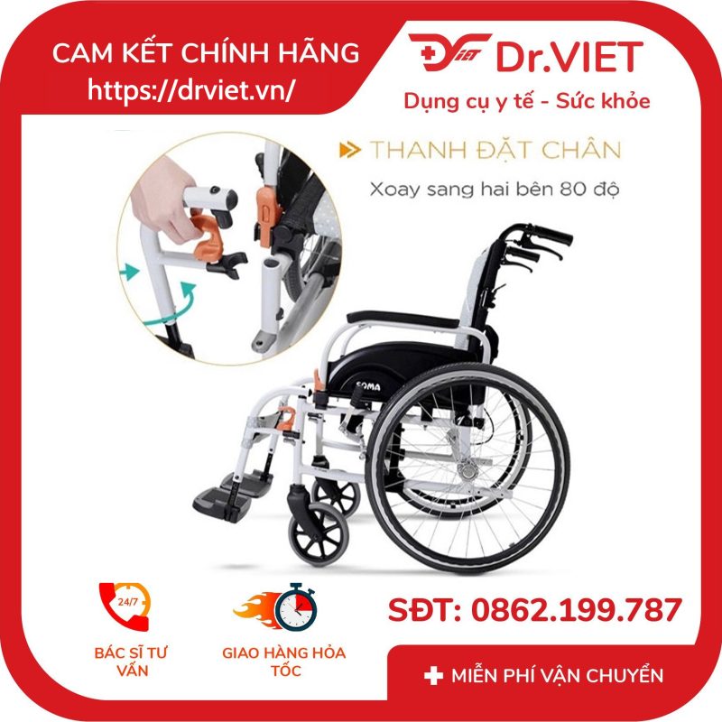 Xe lăn tay Karma Agile