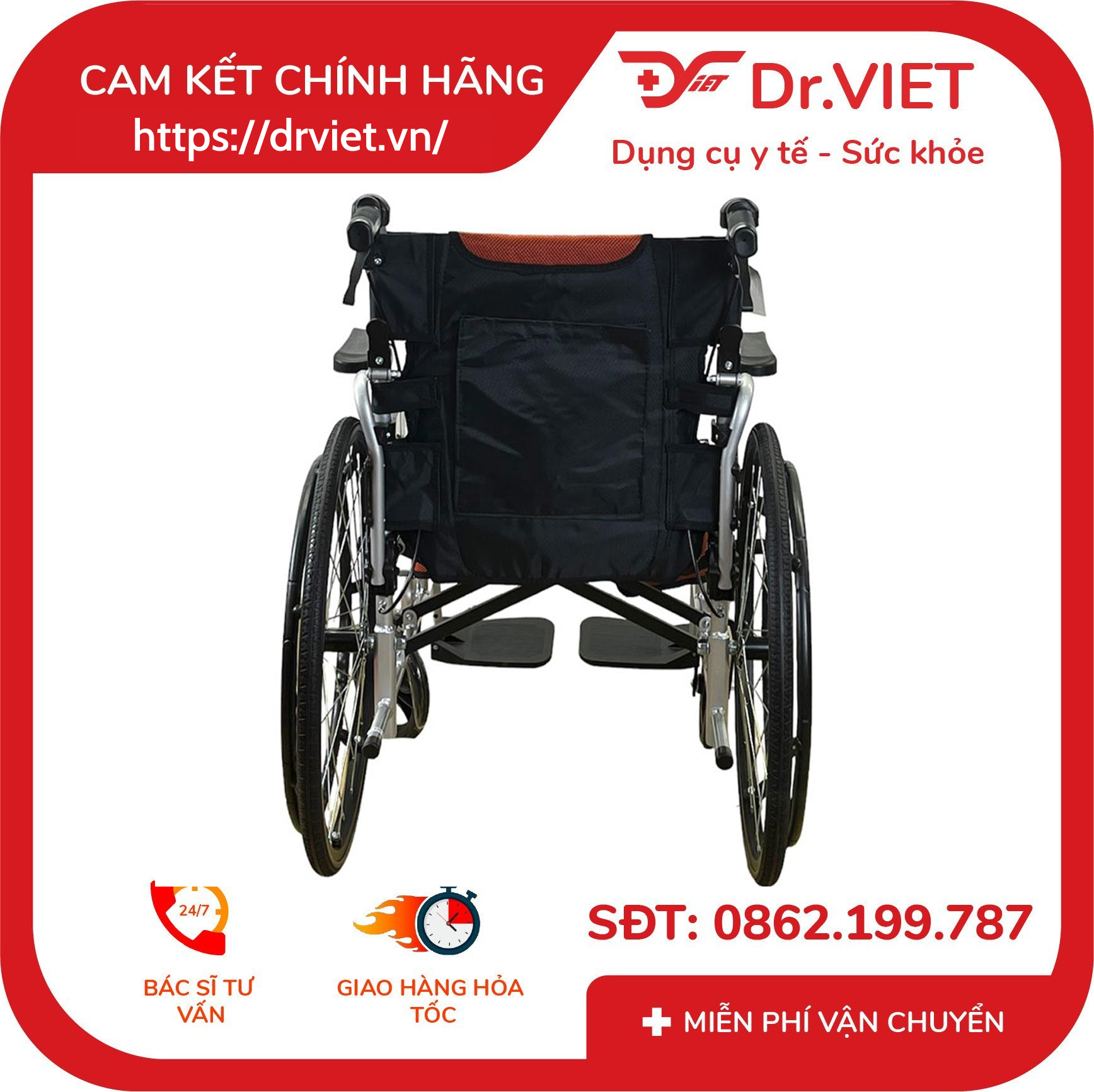Xe Lăn Tay Lucass X-600 8 Xe Lăn Tay Lucass X-600