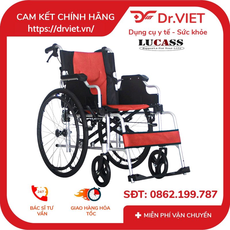 Xe Lăn Tay Lucass X-600 9 Xe Lăn Tay Lucass X-600