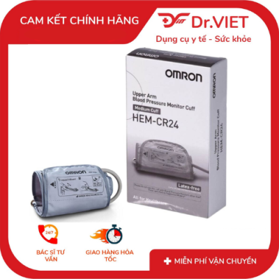 Vòng Bít Omron Chính Hãng (CS24 / CR24 - BAP / RML31) 17 Vòng bít máy đo huyết áp Omron HEM-CR24-BAP (size M)