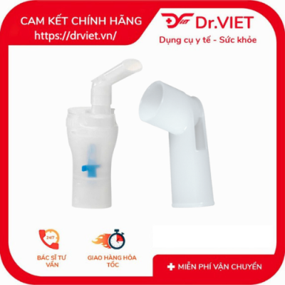 Phụ kiện bầu xông & ống ngậm cho máy khí dung Omron NE-C900 4 Phụ kiện bầu xông & ống ngậm cho máy khí dung Omron NE-C900