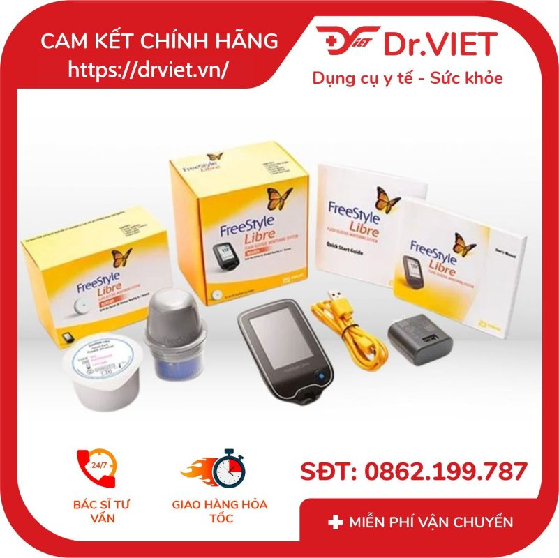 Bộ cảm biến Freestyle Libre Flash Glucose Monitoring Sensor Abbott 14 Bộ cảm biến Freestyle Libre Flash Glucose Monitoring Sensor Abbott