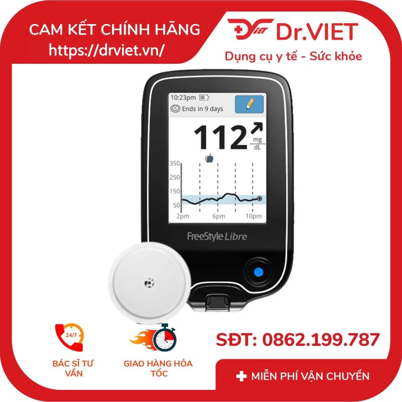 Bộ cảm biến Freestyle Libre Flash Glucose Monitoring Sensor Abbott 12 Bộ cảm biến Freestyle Libre Flash Glucose Monitoring Sensor Abbott