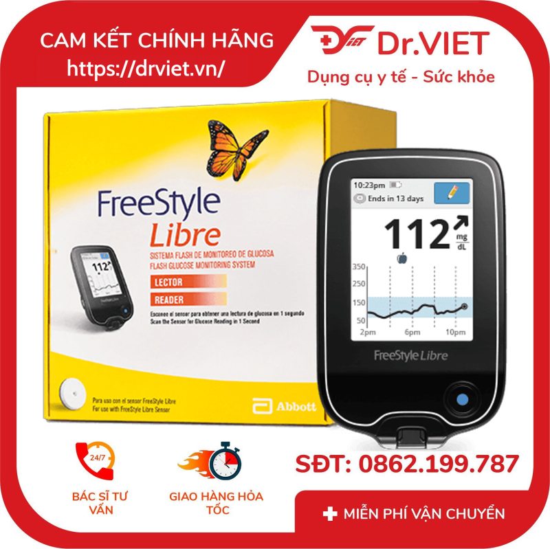 Bộ cảm biến Freestyle Libre Flash Glucose Monitoring Sensor Abbott
