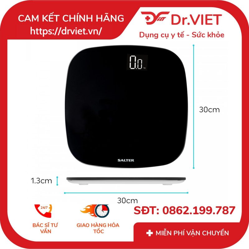 Cân sức khỏe ECO Salter UK 9221BK3R 12 Cân sức khỏe ECO Salter UK 9221BK3R