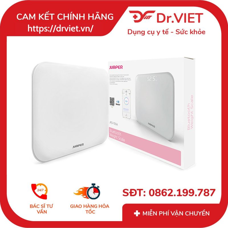 Cân sức khỏe thông minh kết nối APP Jumper JPD-700A 12 Cân sức khỏe thông minh kết nối APP Jumper JPD-700A