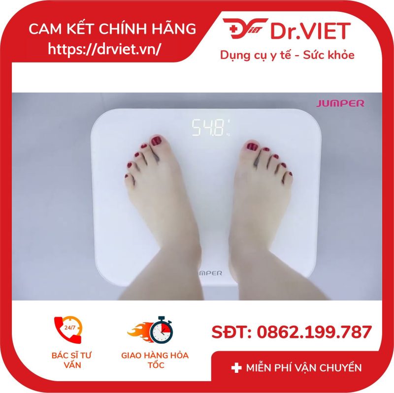 Cân sức khỏe thông minh kết nối APP Jumper JPD-700A