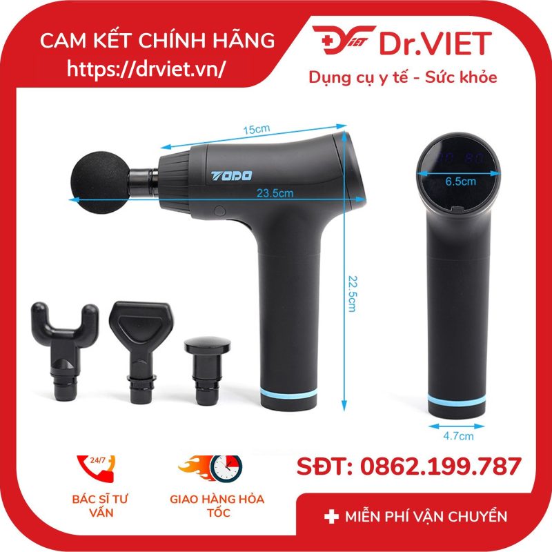 Dụng cụ massage không dây TD001MG-10 TODO