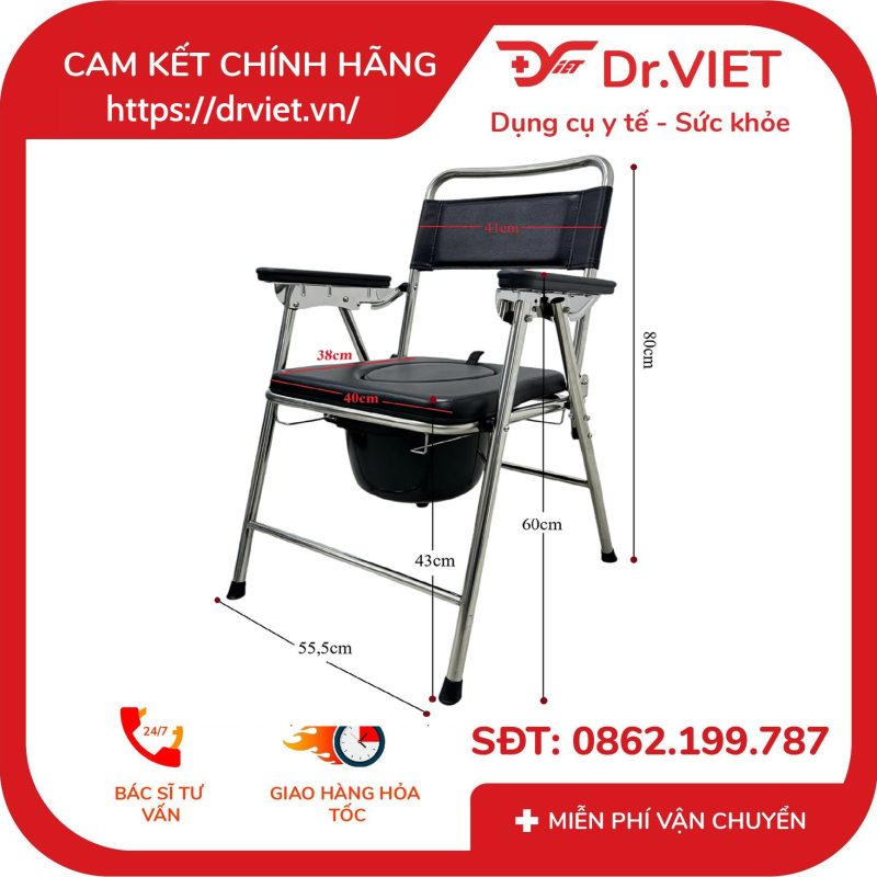 Ghế bô inox gấp gọn Lucass G-87 12 Ghế bô inox gấp gọn Lucass G-87