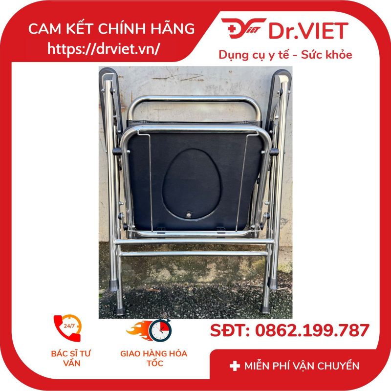 Ghế bô inox gấp gọn Lucass G-87 10 Ghế bô inox gấp gọn Lucass G-87