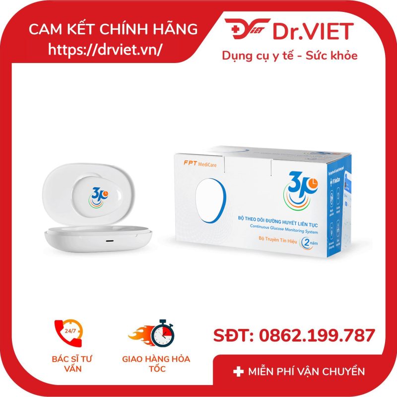 Máy Đo Đường Huyết Liên Tục 3P FPT Medicare 9 Máy Đo Đường Huyết Liên Tục 3P FPT Medicare