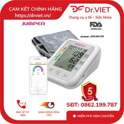 Máy đo huyết áp bắp tay Jumper JPD-HA120