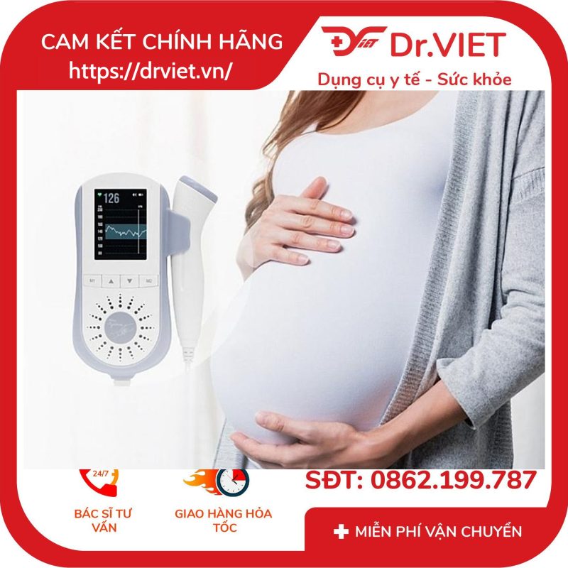 Máy đo tim thai cá nhân Jumper JPD-100E 14 Máy đo tim thai cá nhân Jumper JPD-100E