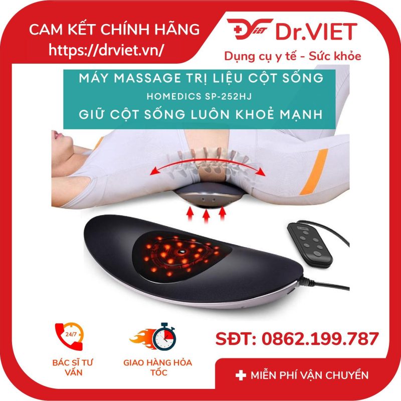 Máy massage lưng HoMedics SP-252HJ