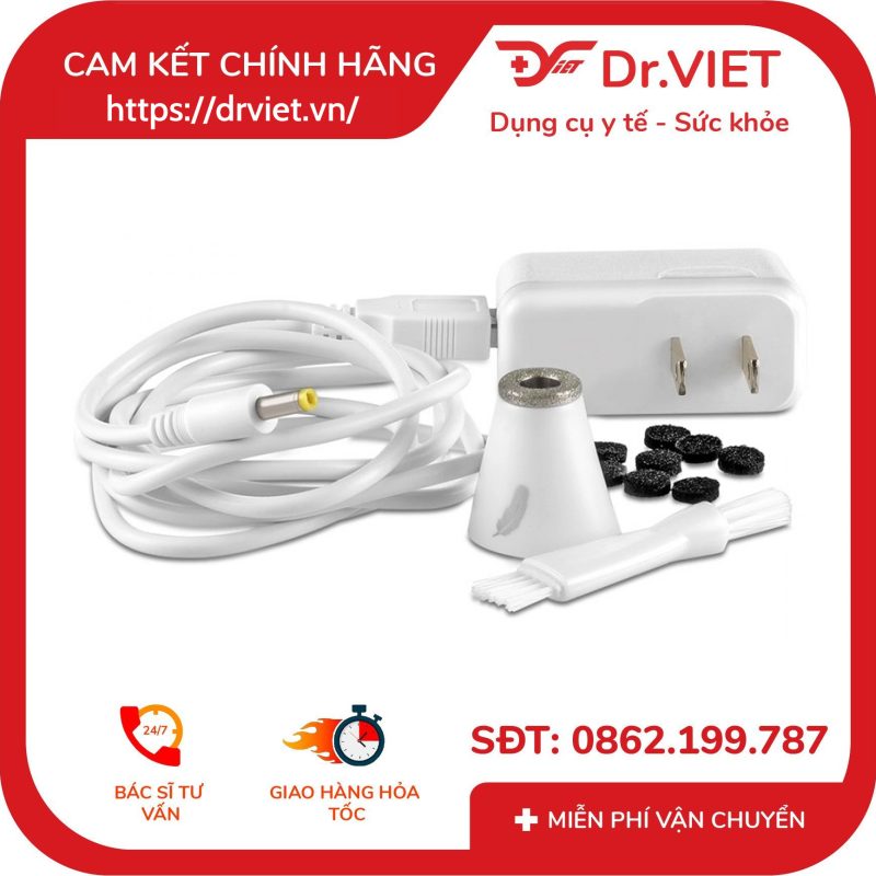 Máy tẩy tế bào chết Homedics MDA-100 siêu mài mòn kim cương trẻ hóa da 11 Máy tẩy tế bào chết Homedics MDA-100 siêu mài mòn kim cương trẻ hóa da