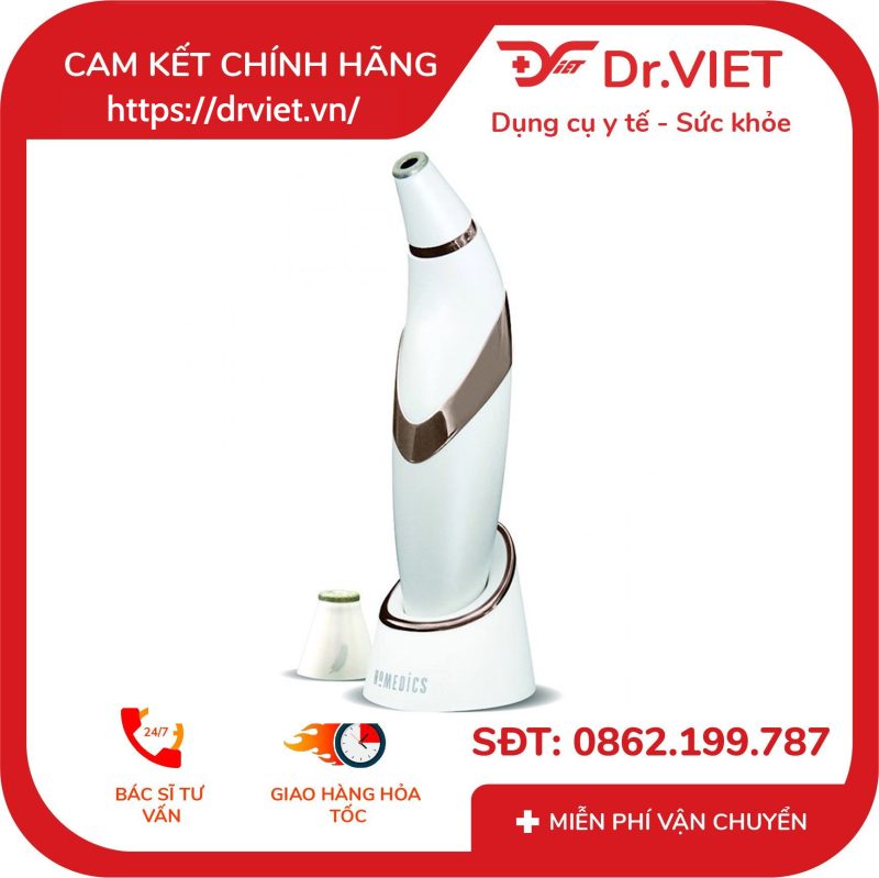 Máy tẩy tế bào chết Homedics MDA-100 siêu mài mòn kim cương trẻ hóa da