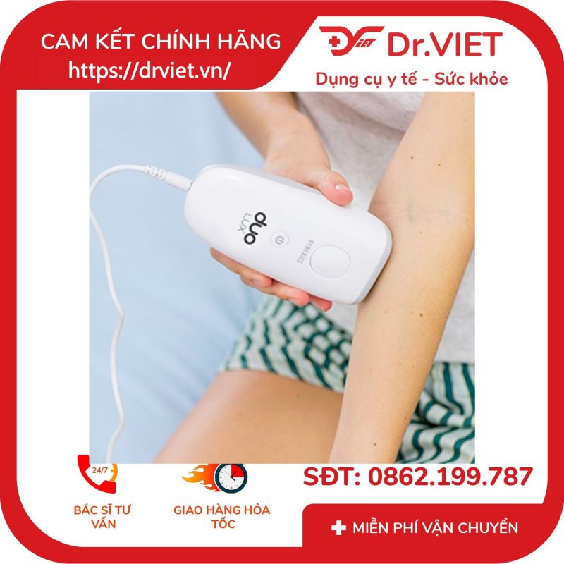 Máy triệt lông cá nhân công nghệ kép IPL&AFT HoMedics DUO LUX IPL-HH390 12 Máy triệt lông cá nhân công nghệ kép IPL&AFT HoMedics DUO LUX IPL-HH390