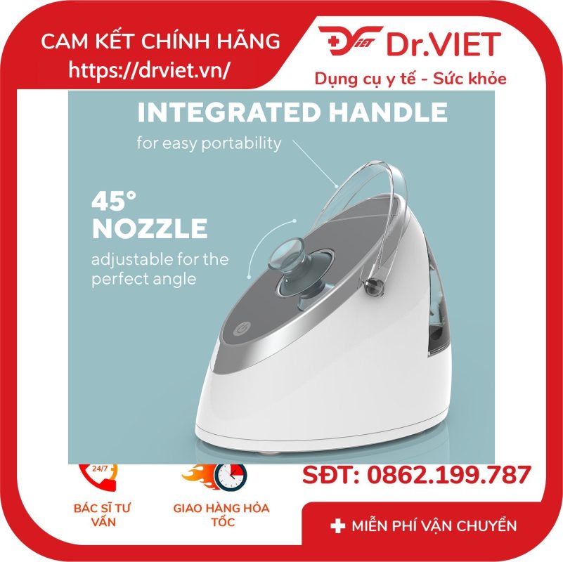 Máy xông hơi mặt công nghệ nano Homedics FAC-SV100