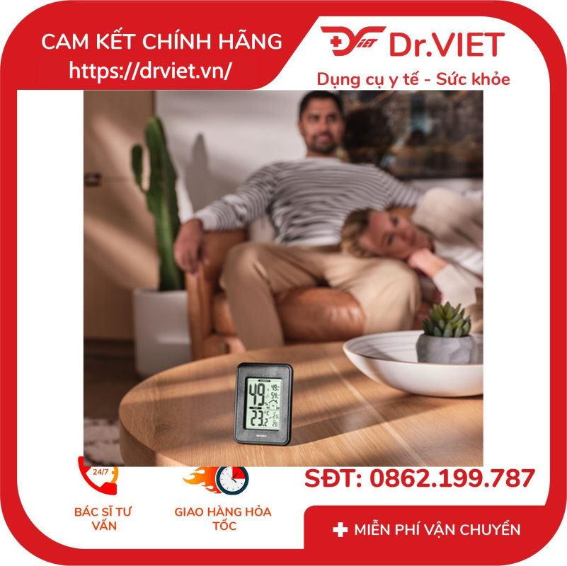 Nhiệt ẩm kế điện tử Homedics UHE-HM100 13 Nhiệt ẩm kế điện tử Homedics UHE-HM100