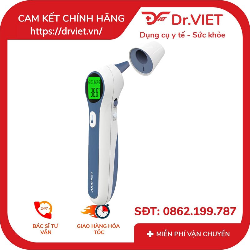 Nhiệt kế hồng ngoại đo trán Jumper JPD-FR300 11 Nhiệt kế hồng ngoại đo trán Jumper JPD-FR300