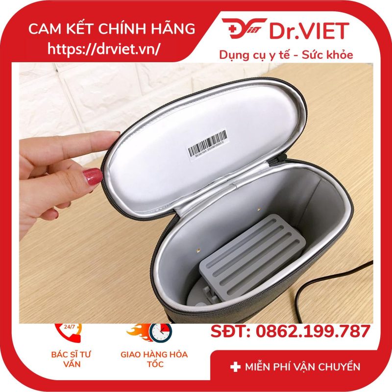 Túi khử khuẩn công nghệ tia UV HoMedics SAN-B100 14 Túi khử khuẩn công nghệ tia UV HoMedics SAN-B100