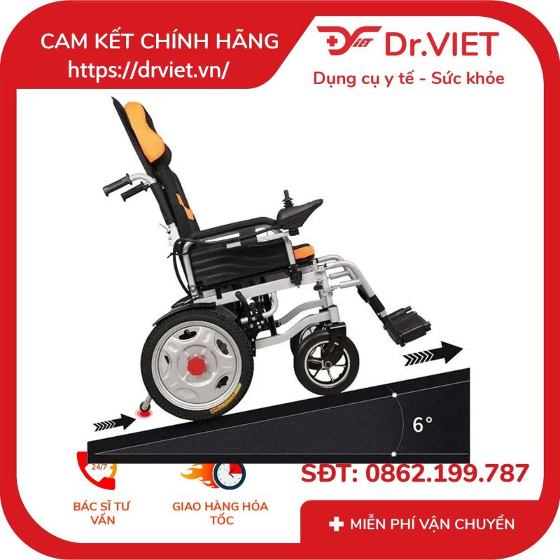 Xe lăn điện cao cấp Maidestie DLY-6011 9 Xe lăn điện cao cấp Maidestie DLY-6011