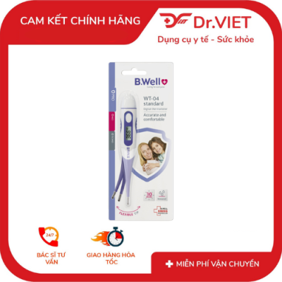 Nhiệt kế điện tử B.Well Swiss WT-04 Standard 