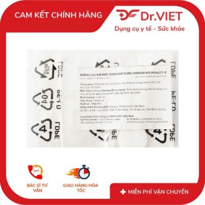 Miếng lọc khí Omron Chính Hãng (9956271-9) - Phụ kiện máy NE-C28/C29/C900