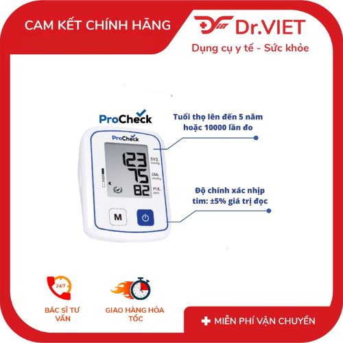 Máy đo huyết áp Procheck 3UG12P–Giải pháp theo dõi huyết áp 5 Máy đo huyết áp Procheck 3UG12P–Giải pháp theo dõi huyết áp