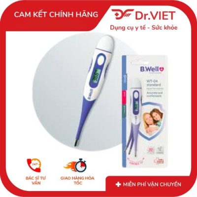 Nhiệt kế điện tử B.Well Swiss WT-04 Standard