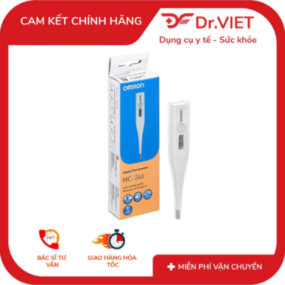 Nhiệt kế điện tử OMRON MC-246 6 Nhiệt kế điện tử OMRON MC-246