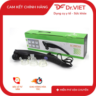 Máy Massage ENERGY KING LC-2007AA Chính Hãng – Model LC-2007AA – Động Cơ Mạnh, Lực Massage Sâu – Giảm Đau Cổ Vai Gáy, Lưng, Chân – 2 Chế Độ Rung, Hoạt Động Êm – Thiết Kế Bền Bỉ, Cầm Nắm Chắc Chắn – Thư Giãn Toàn Thân Hiệu Quả 4 Máy massage energy king LC-2007AA