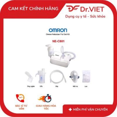 Máy Xông Khí Dung OMRON NE-C801 Chính Hãng