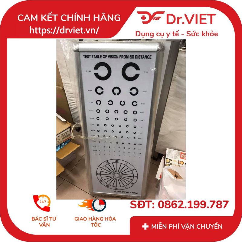 đèn thị lực chữ c 10 Đèn thị lực chữ C