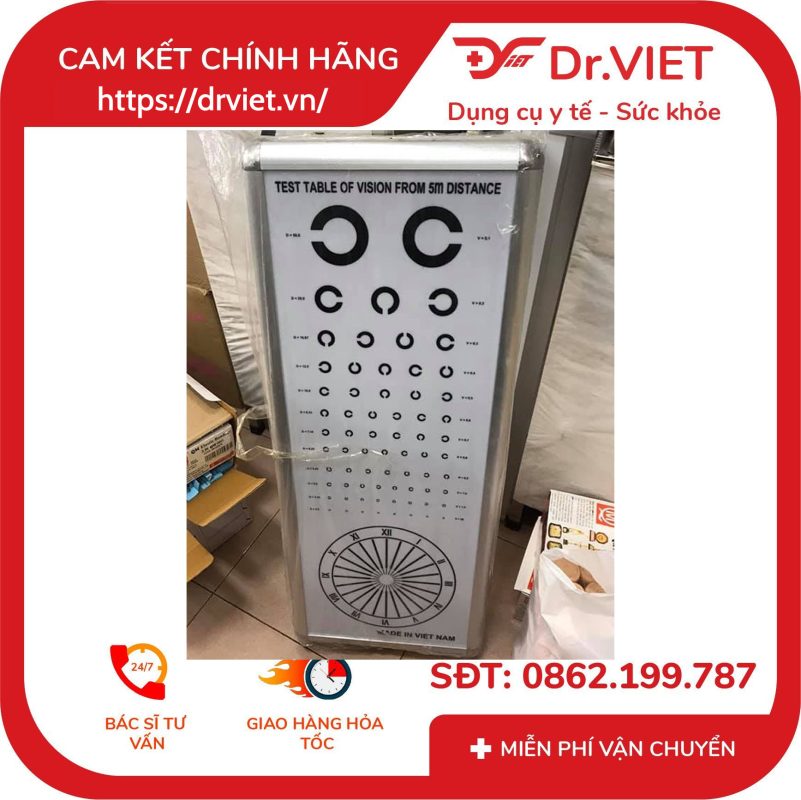 đèn thị lực chữ c 11 Đèn thị lực chữ C