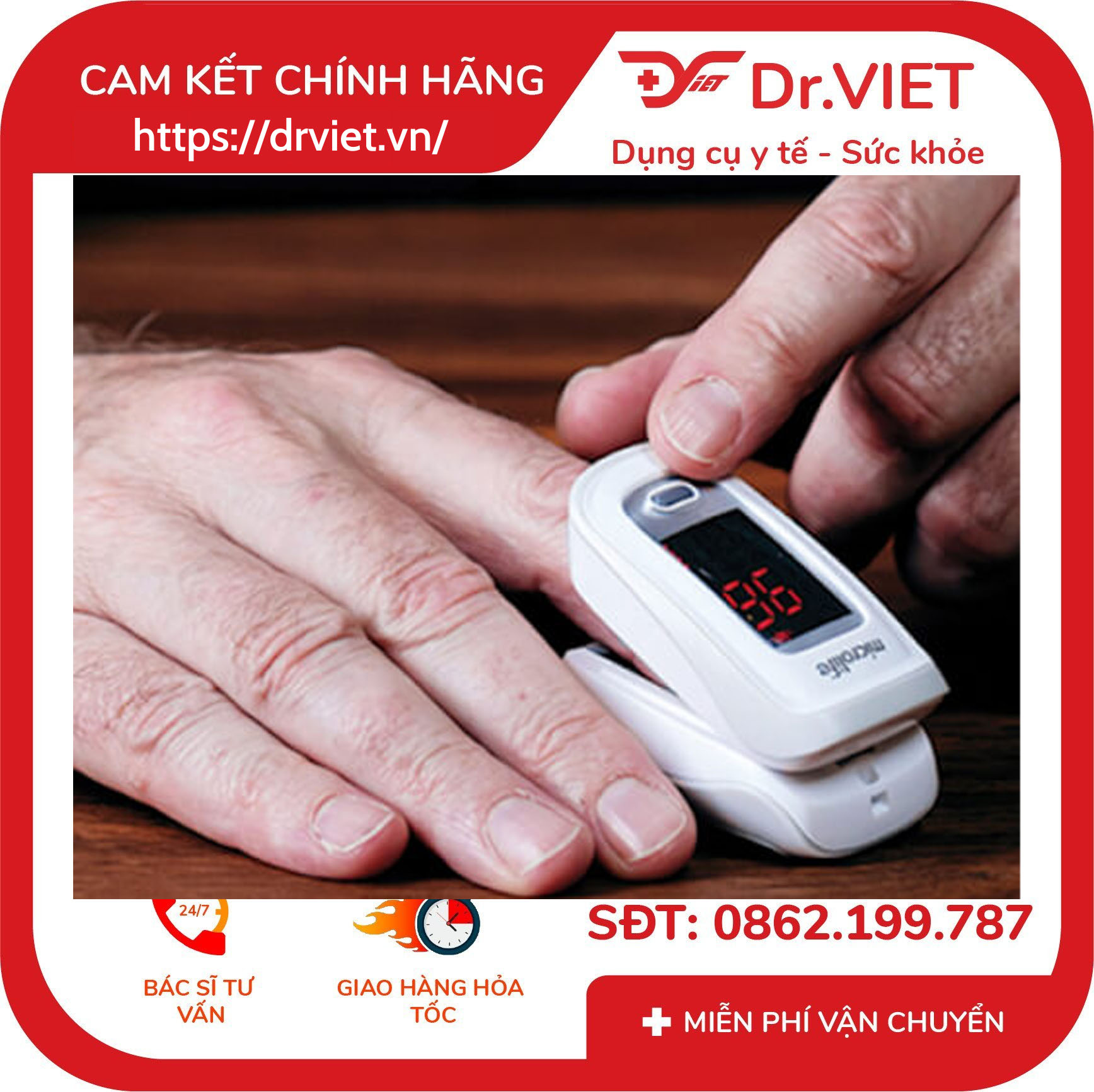Máy đo nồng độ bão hòa oxy trong máu và nhịp tim iMediCare iOM-A8 7 Máy đo nồng độ bão hòa oxy trong máu và nhịp tim iMediCare iOM-A8