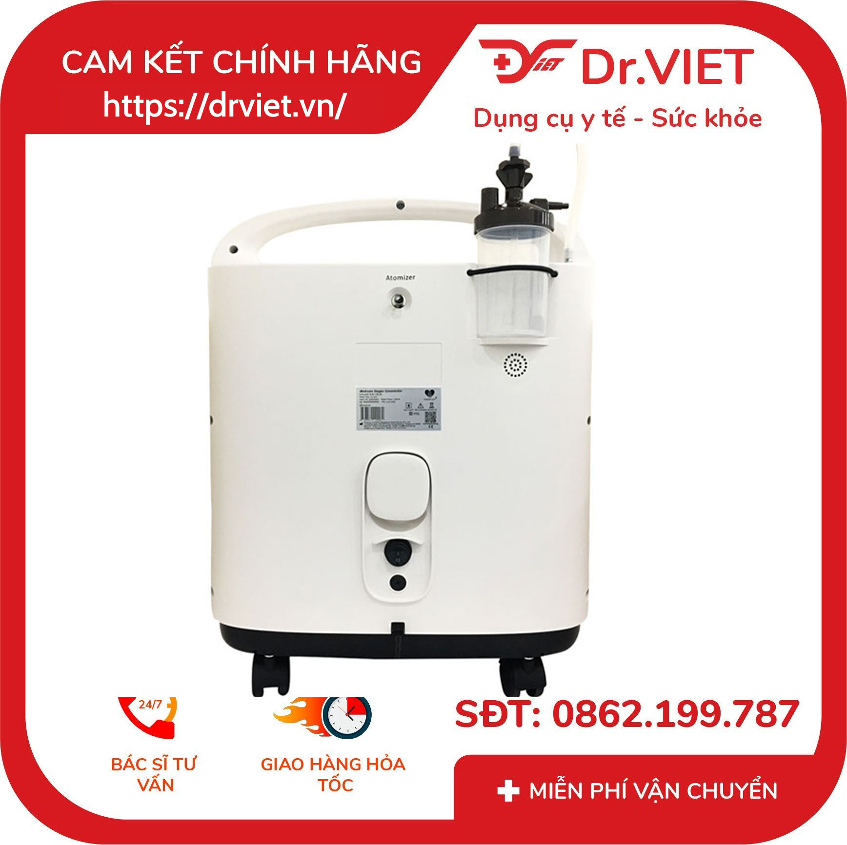 Máy Tạo Oxy iMediCare iOC-3LS 6 Máy Tạo Oxy iMediCare iOC-3LS