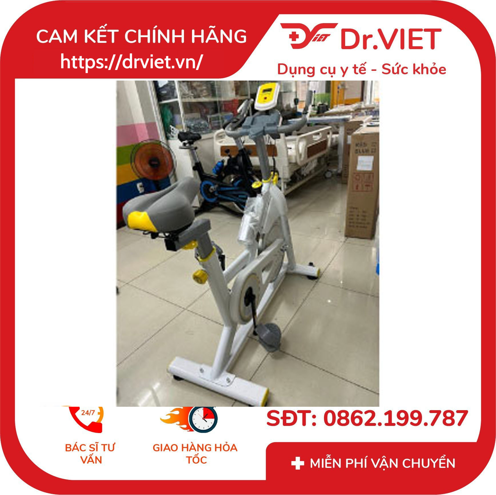 Xe đạp tập thể dục tại chỗ Tajermy TD001SB-712 4 Xe đạp tập thể dục tại chỗ Tajermy TD001SB-712