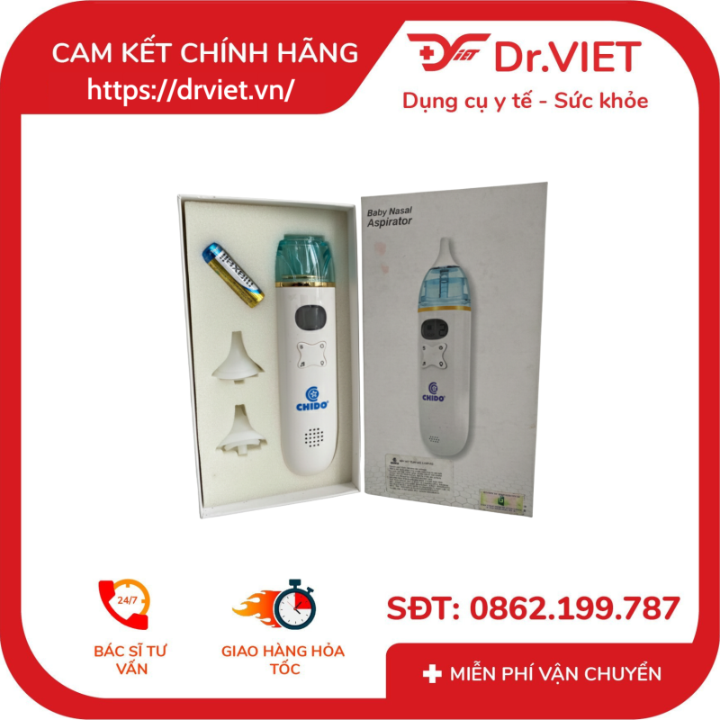 Alternative view of Máy Hút Dịch Mũi 3 Cấp Độ FY800B CHIDO