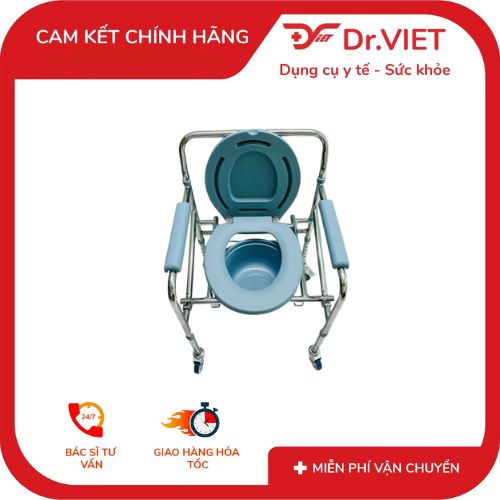 ghế bô vệ sinh có bánh xe lucass g-696 – giải pháp vệ sinh tiện lợi, an toàn ngay tại nhà 4 Ghế bô vệ sinh có bánh xe LUCASS G-696