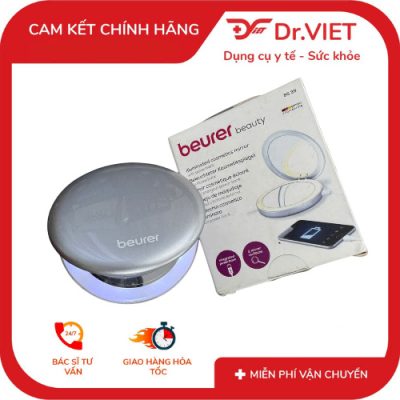 Gương trang điểm bỏ túi Beurer Beauty BS39 tích hợp sạc dự phòng